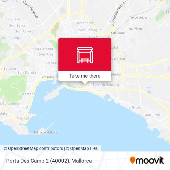 Porta Des Camp 2 (40002) map