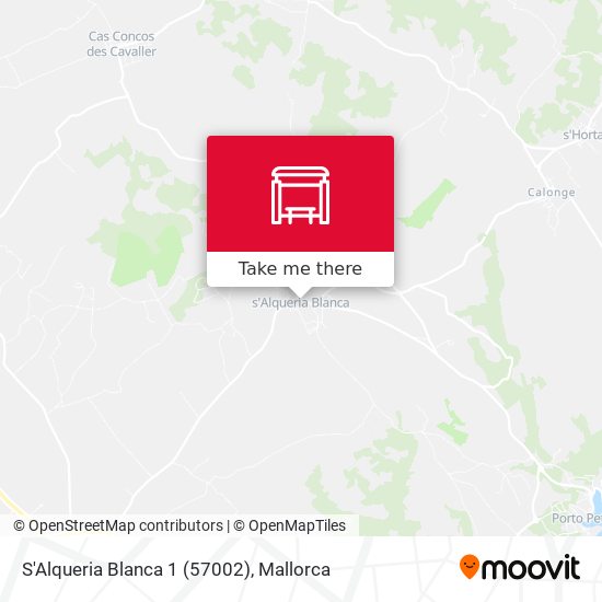 S'Alqueria Blanca 1 (57002) map