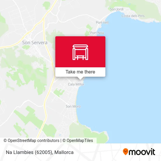 Na Llambies (62005) map