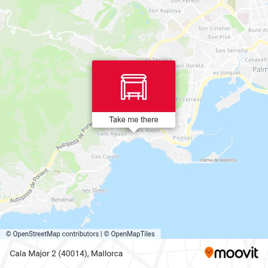 Cala Major 2 (40014) map