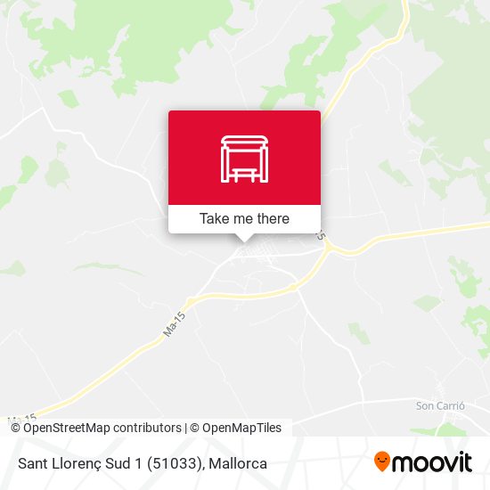 Sant Llorenç Sud 1 (51033) map