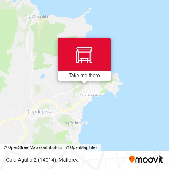 Cala Agulla 2 (14014) map