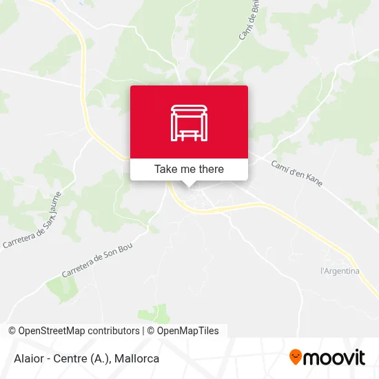 Alaior - Centre (A.) map