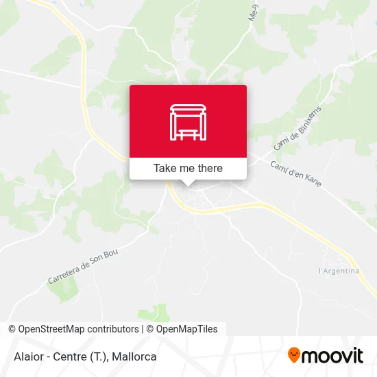Alaior - Centre (T.) map