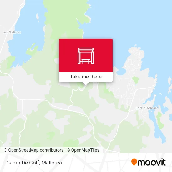 Camp De Golf map