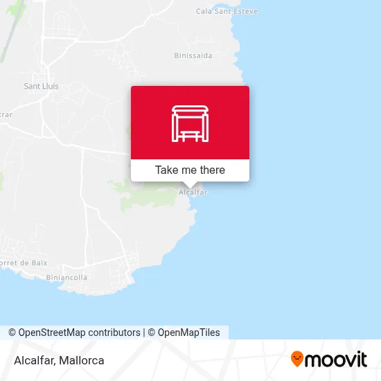 mapa Alcalfar