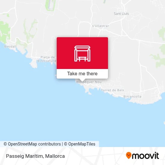 Passeig Marítim map
