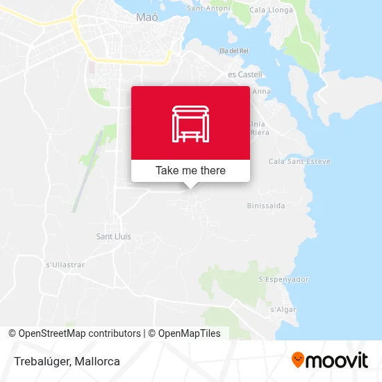 Trebalúger map