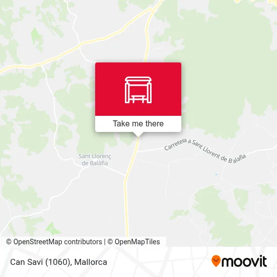 Can Savi (1060) map