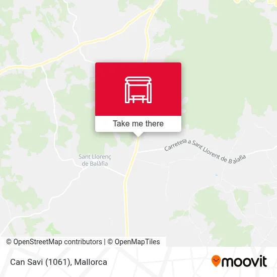 Can Savi (1061) map