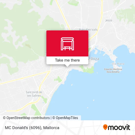 MC Donald's (6096) map