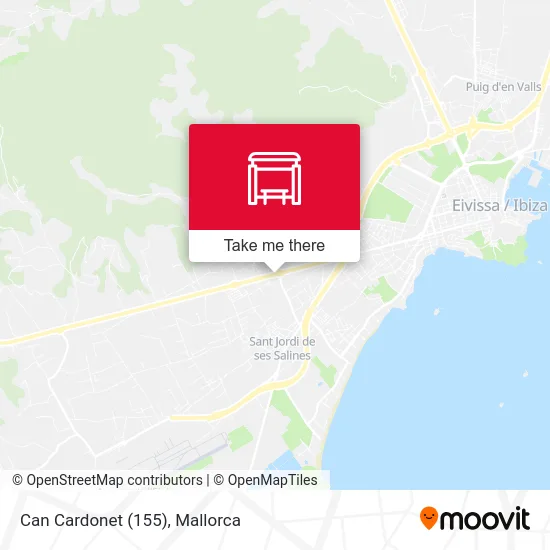 Can Cardonet (155) map