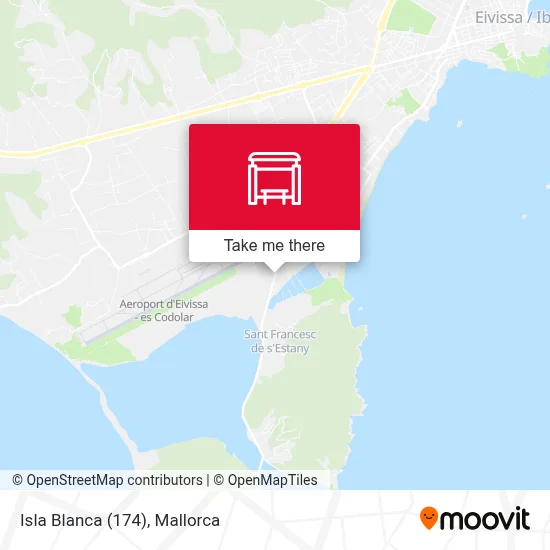 Isla Blanca (174) map