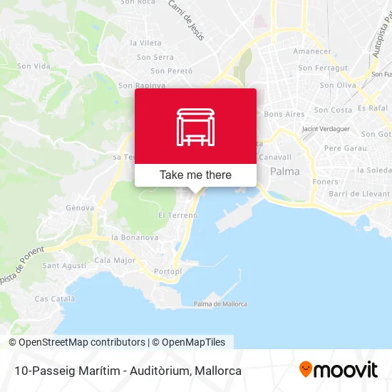 mapa 10-Passeig Marítim - Auditòrium