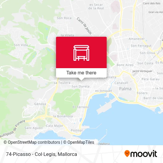 74-Picasso - Col·Legis map