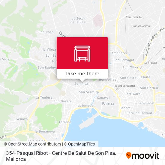 354-Pasqual Ribot - Centre De Salut De Son Pisa map