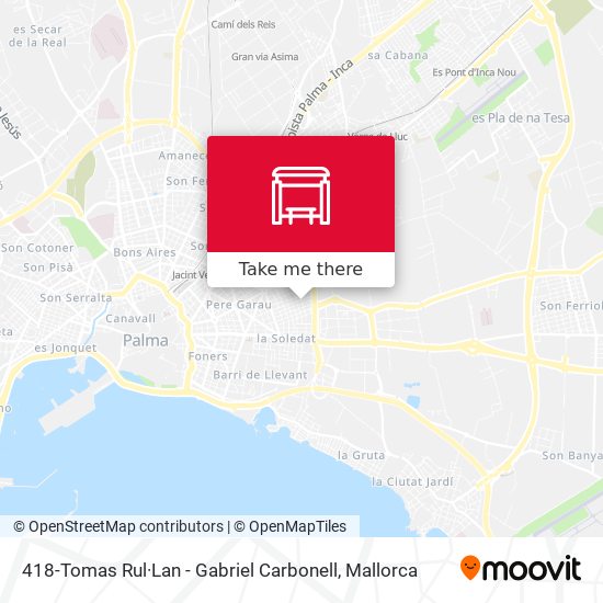 418-Tomas Rul·Lan - Gabriel Carbonell map