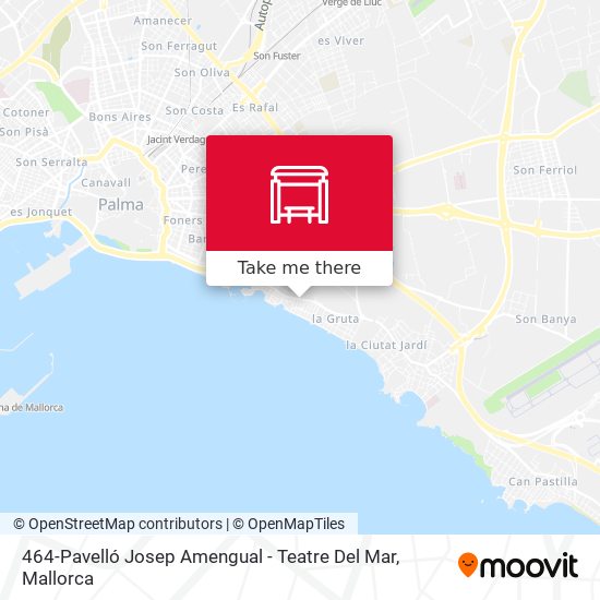 464-Pavelló Josep Amengual - Teatre Del Mar map