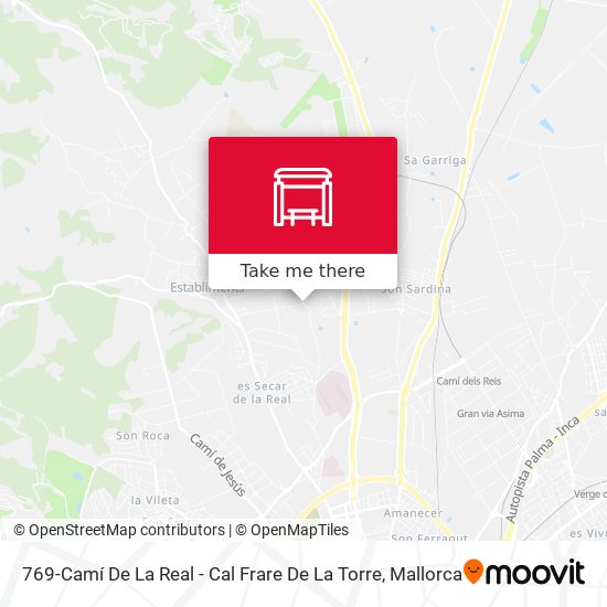 mapa 769-Camí De La Real - Cal Frare De La Torre