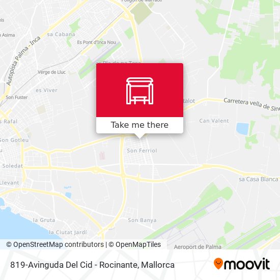819-Avinguda Del Cid - Rocinante map