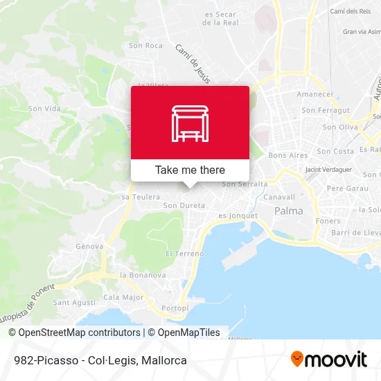 982-Picasso - Col·Legis map