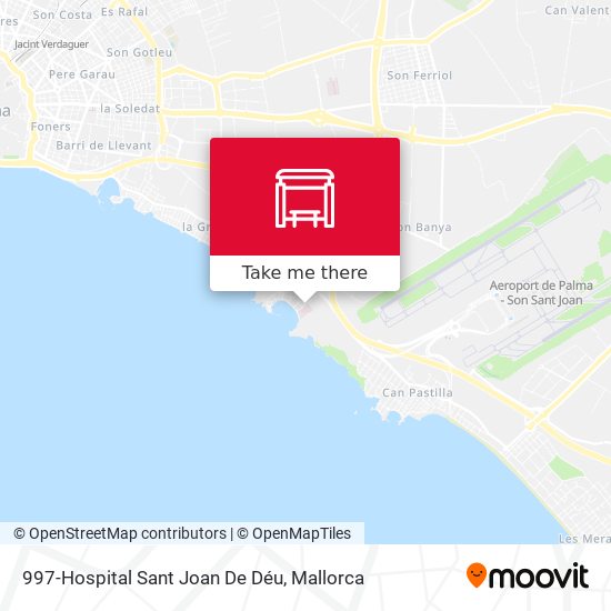 mapa 997-Hospital Sant Joan De Déu