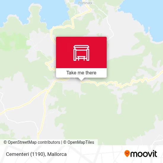 Cementeri (1190) map