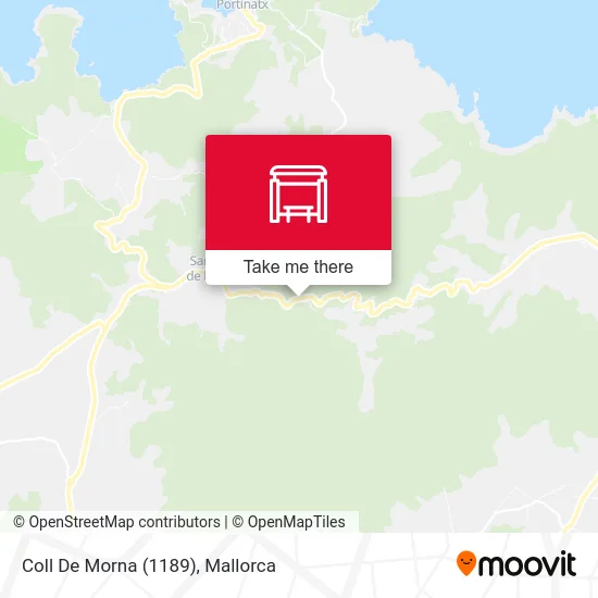 Coll De Morna (1189) map