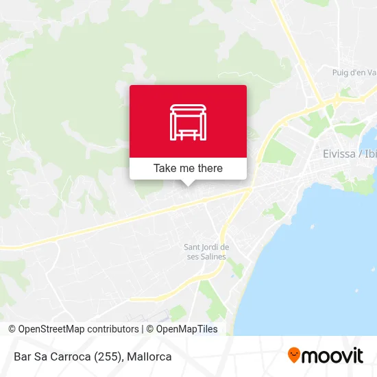 Bar Sa Carroca (255) map