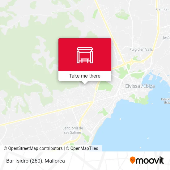 Bar Isidro (260) map