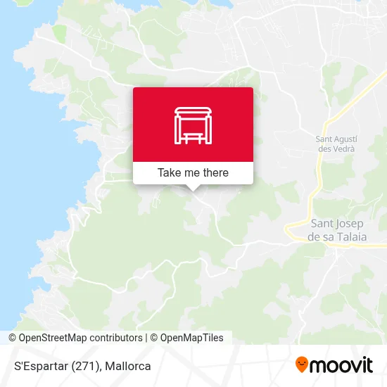 S'Espartar (271) map