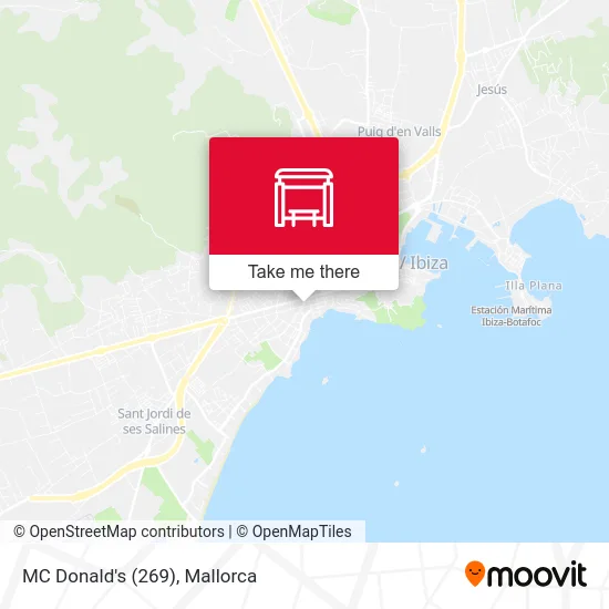 MC Donald's (269) map