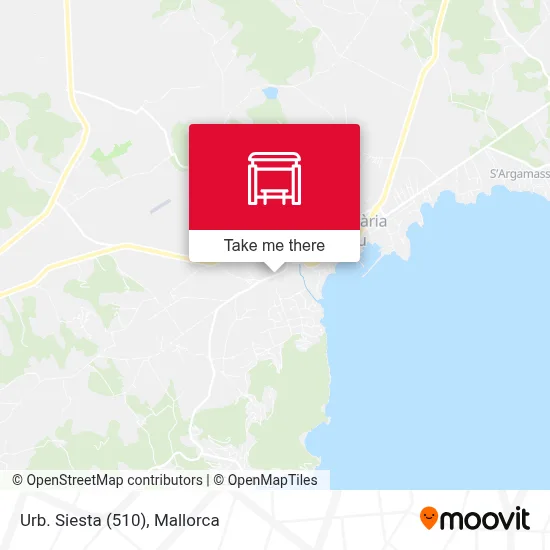 Urb. Siesta (510) map