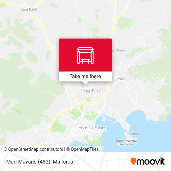 Marí Mayans (482) map
