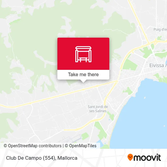 Club De Campo (554) map