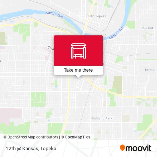 Mapa de 12th @ Kansas