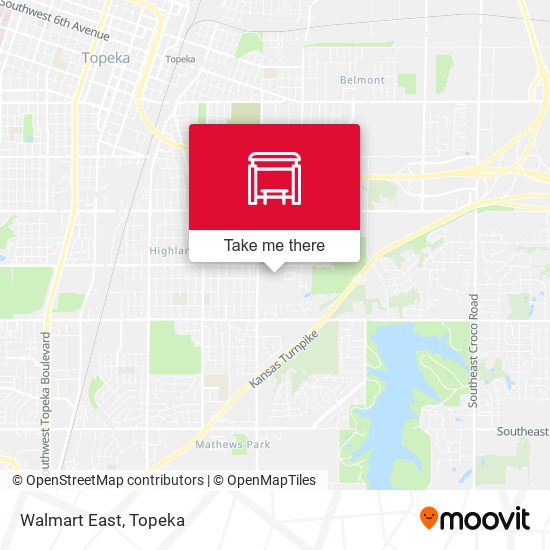 Walmart East map