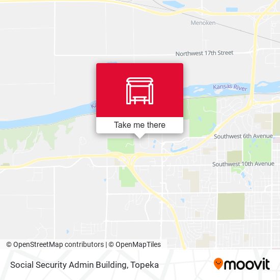 Social Security Admin Building map