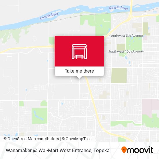 Wanamaker @ Wal-Mart West Entrance map