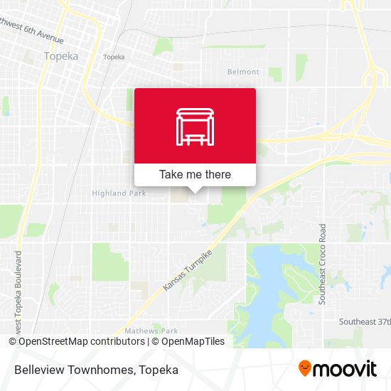 Belleview Townhomes map