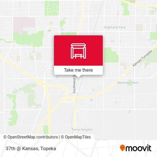 Mapa de 37th @ Kansas