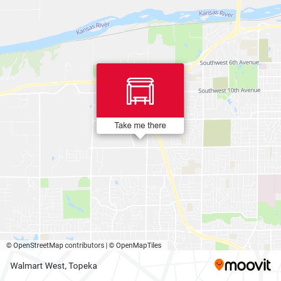 Walmart West map