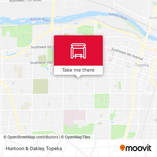 How to get to Huntoon & Oakley in Topeka by Bus?