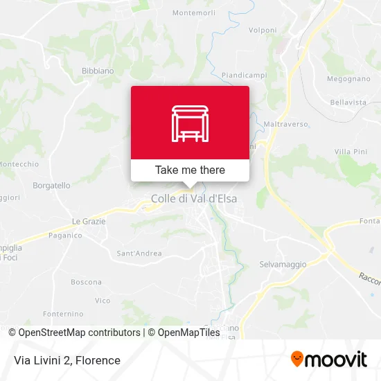 Via Livini 2 map