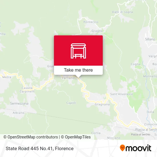 State Road 445 No.41 map