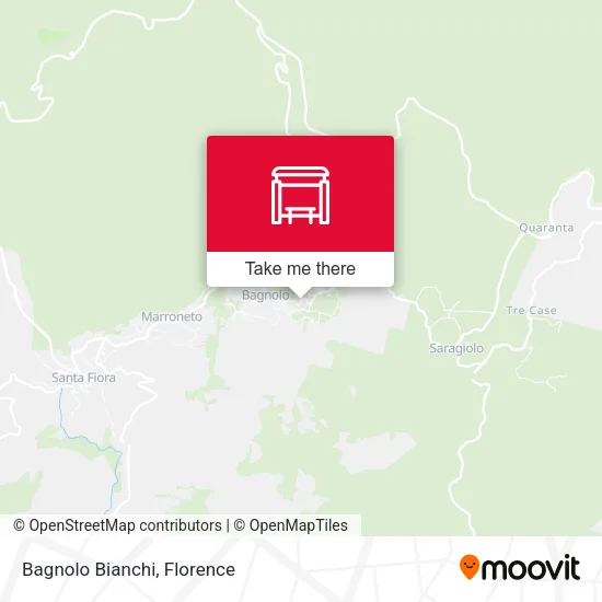 Bagnolo Bianchi map
