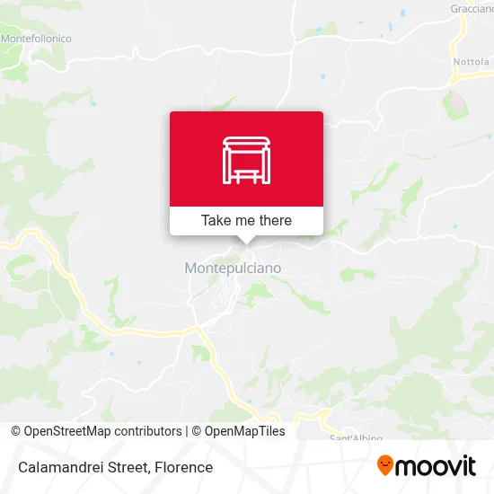 Calamandrei Street map