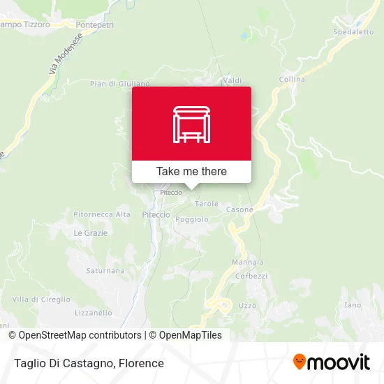 Taglio Di Castagno map