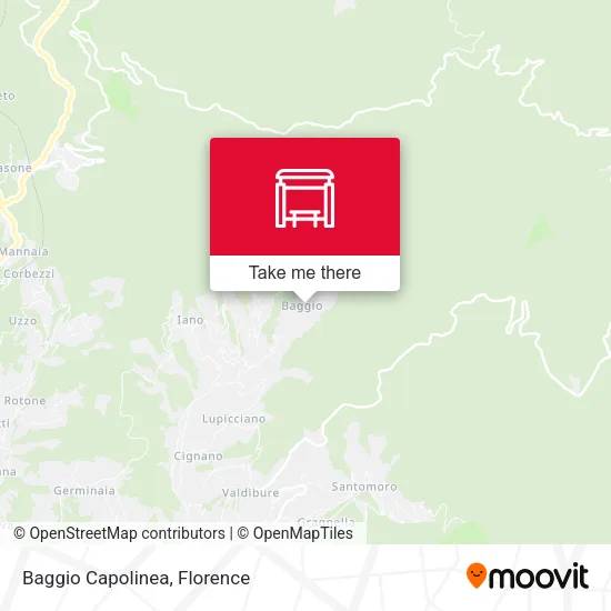 Baggio Capolinea map