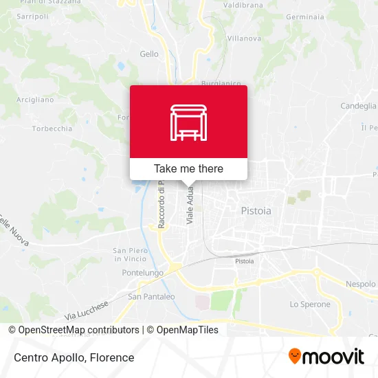 Centro Apollo map